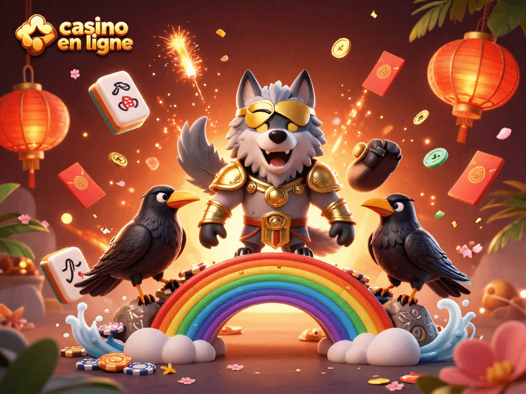 Profitez d'une expérience de casino en ligne avec des personnages mythologiques et des éléments de jeu captivants.
